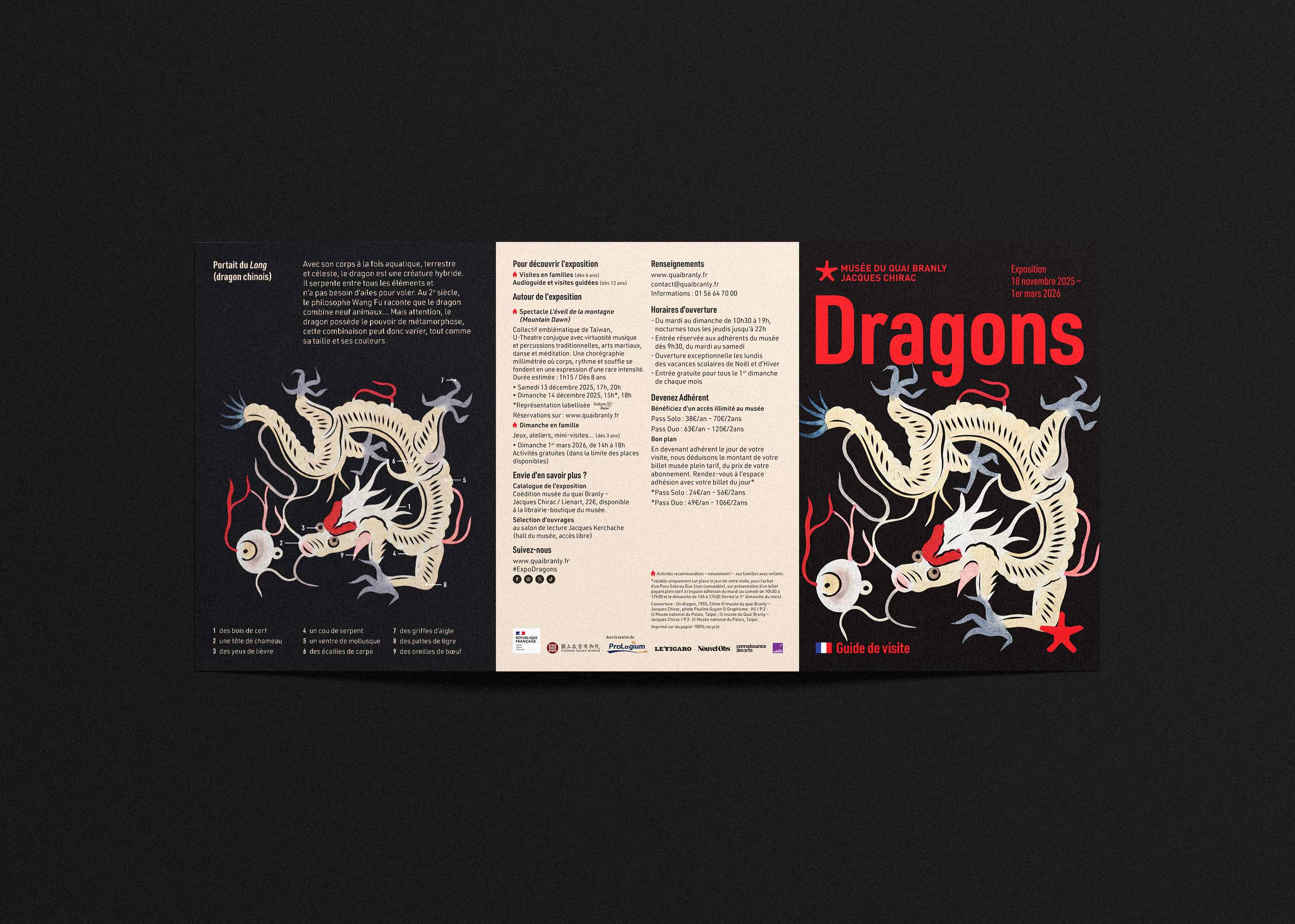 musée du quai Branly - Jacques Chirac x H5 [Editorial Design]