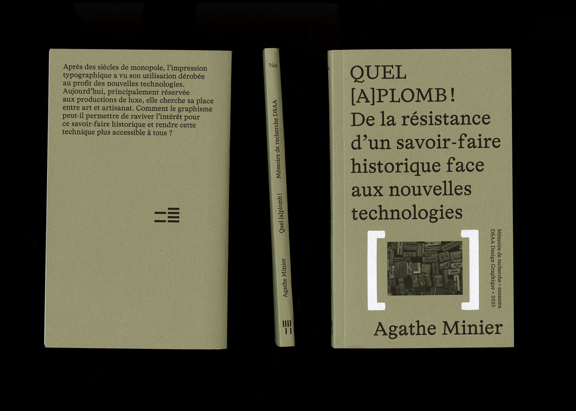 Quel a.plomb! [Editorial Design & Research Paper]